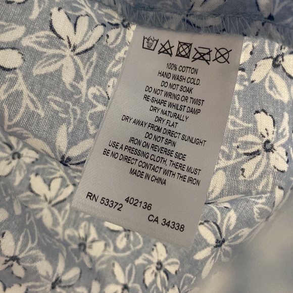 French connection size 10 button down top - Picture 6 of 6